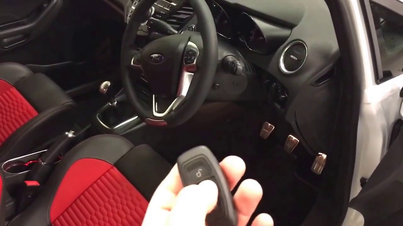 Ford Fiesta ST car alarm by Cobra with ADR