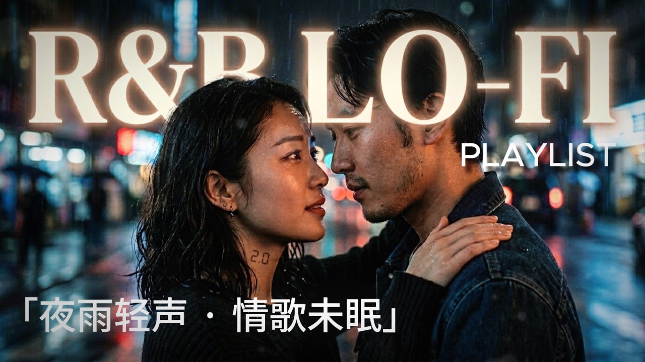 「夜雨轻声 · 情歌未眠」十首中英韩 R&B Lo-Fi 深夜情歌 Playlist 🌙 中文R&B / 深夜必听 / 夜晚歌单