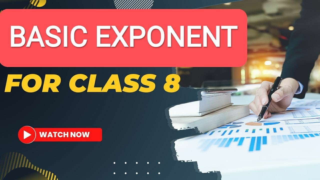 EXPONENT FOR CLASS 8 @MerajClasses @PhysicsWallah #math #mathacademy