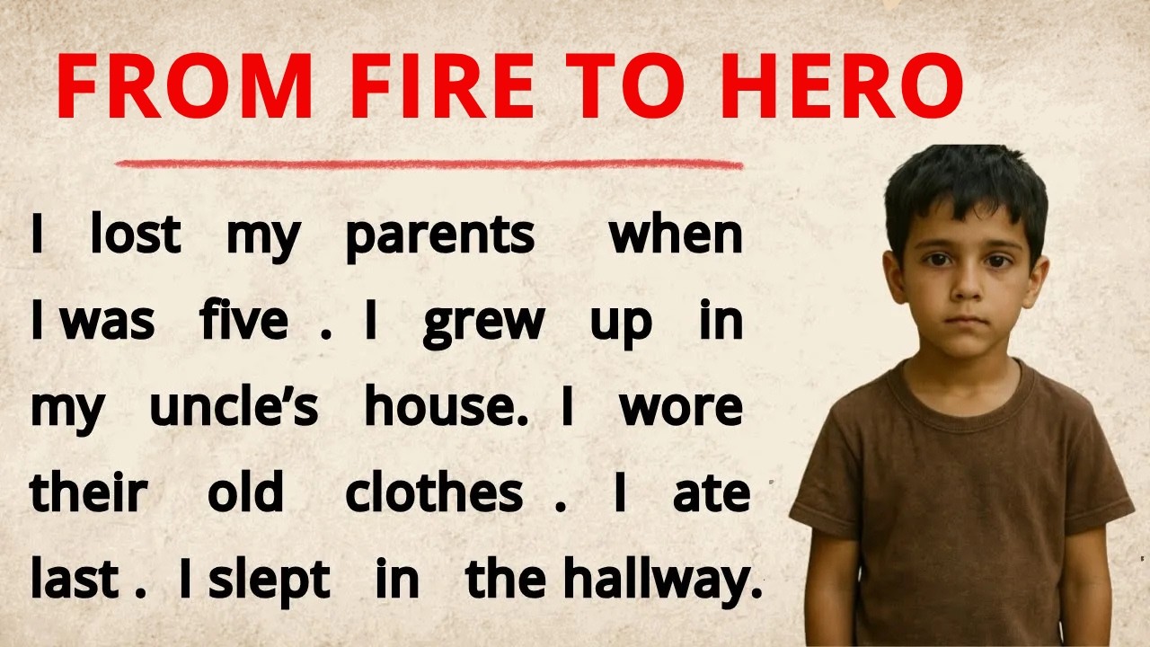 Изучайте английский язык через истории | От боли к успеху – вдохновляющая история Ноя