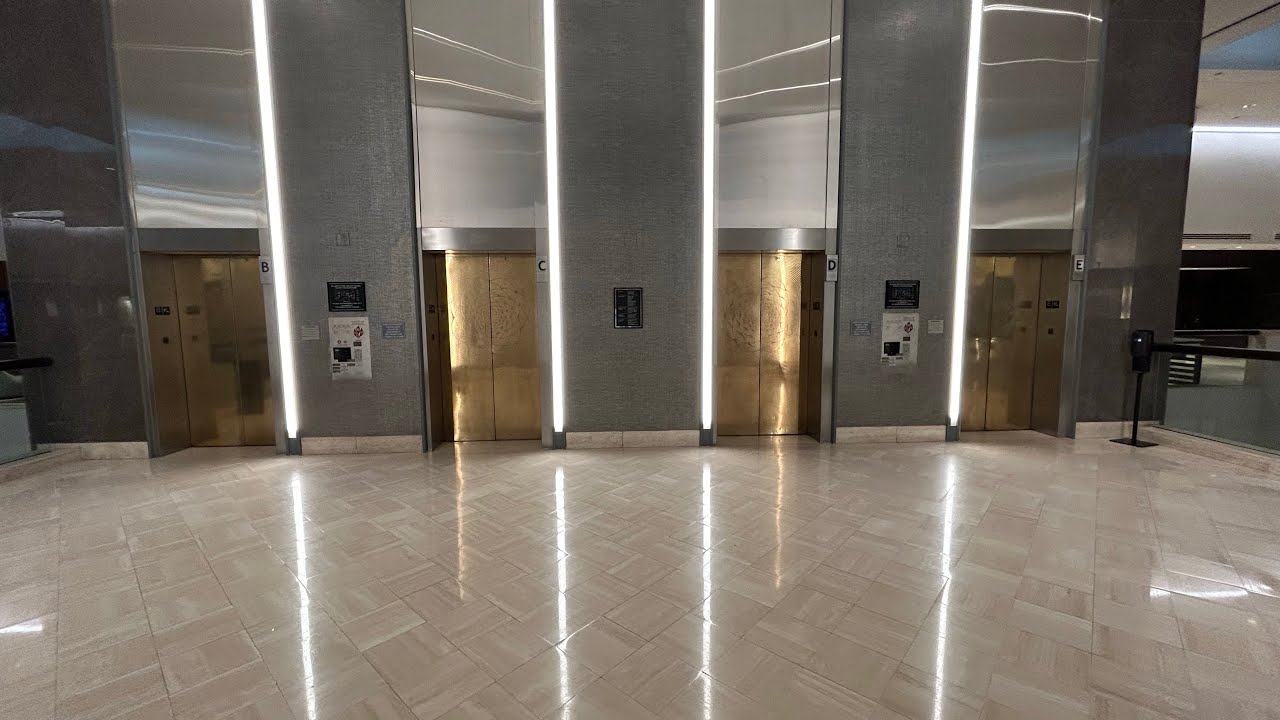 Schindler Miconic 10 Traction Elevators At The JW Marriott Hotel In Washington DC: (10/18/2024)