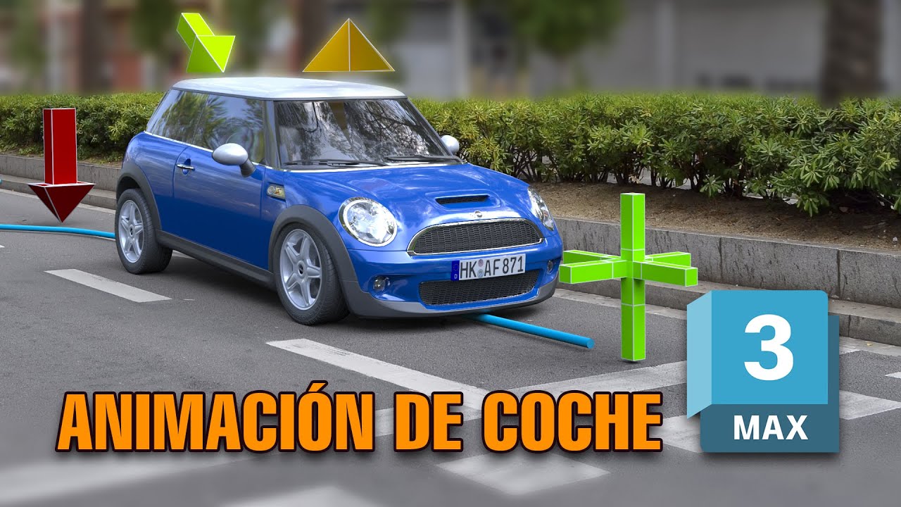 Tutorial de animación de un coche con 3ds Max + Craft Director Studio | Giancr