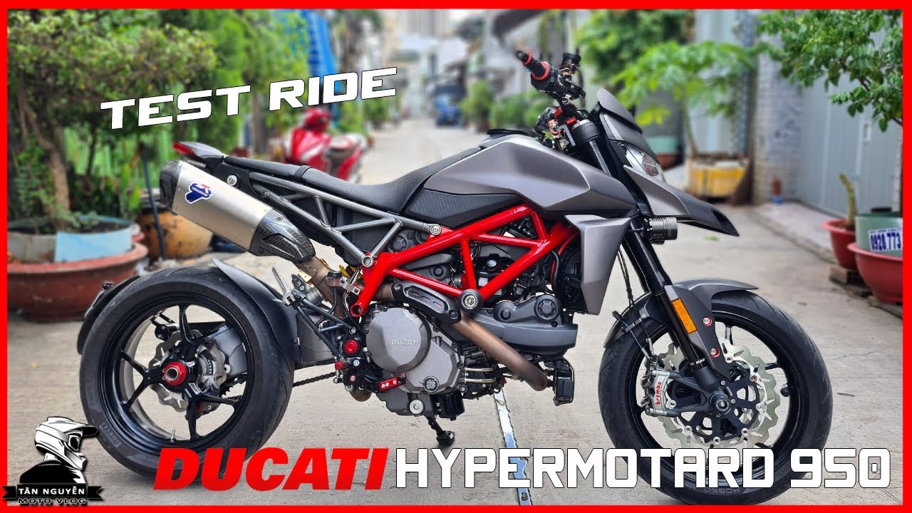 Test Ride Ducati Hypermotard 950 | Full Termignoni Race Exhaust.