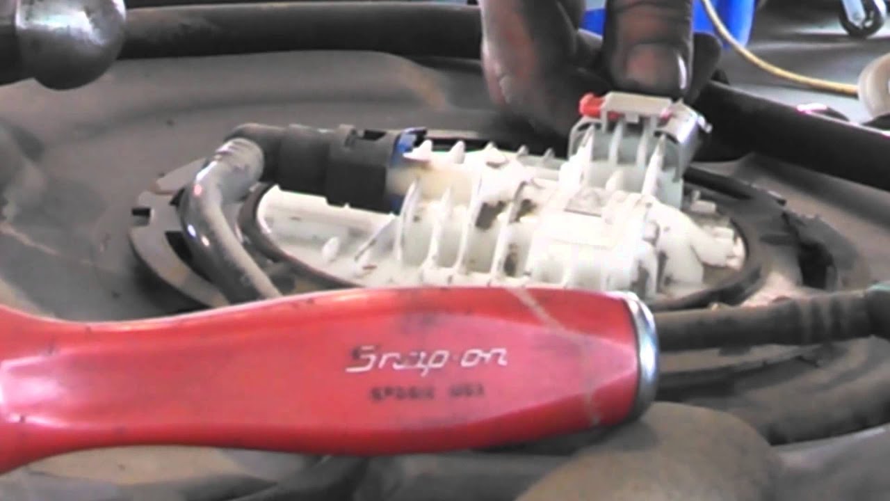 Fuel pump replacement 2004 - 2007 Dodge Caravan Install Remove Replace How to