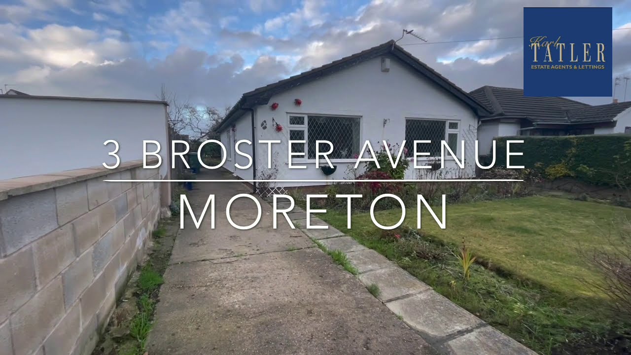 Karl Tatler Estate Agents Virtual Viewing 3 Broster Avenue Moreton