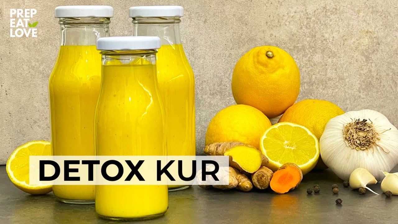GENIALER TURBO FÜRS IMMUNSYSTEM Zitronen Knoblauch Kur