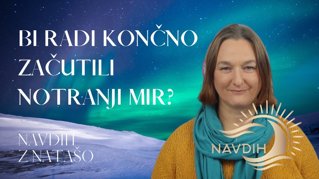 Merkaba Navdih: Imate dovolj osebnega kaosa in bi končno radi imeli notranji mir & Nata&scaron;a