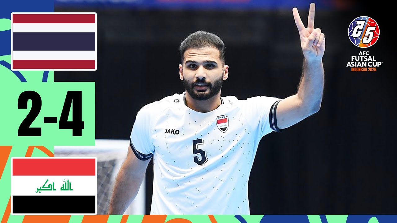 IRAQ avenge 2024 and join IR Iran in the semis! | Thailand - Iraq | Highlights AFC Futsal Asian Cup™