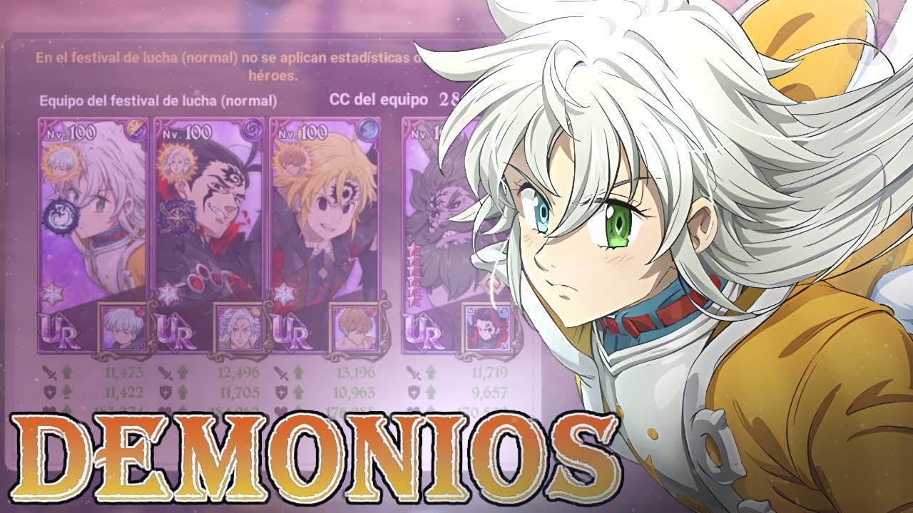 🔥 ¡DAÑO ABSOLUTO! Tristán en el equipo de DEMONIOS hace MUCHÍSIMO DAÑO | 7DS: Grand Cross