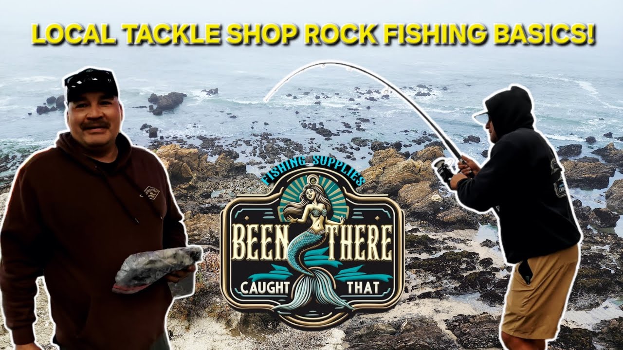 LOCAL TACKLE SHOP Owner Helps Rock Fishing For Beginners In California Rods Reels Bait Tackle Easy!