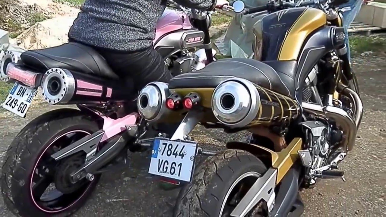 Yamaha MT01 rose