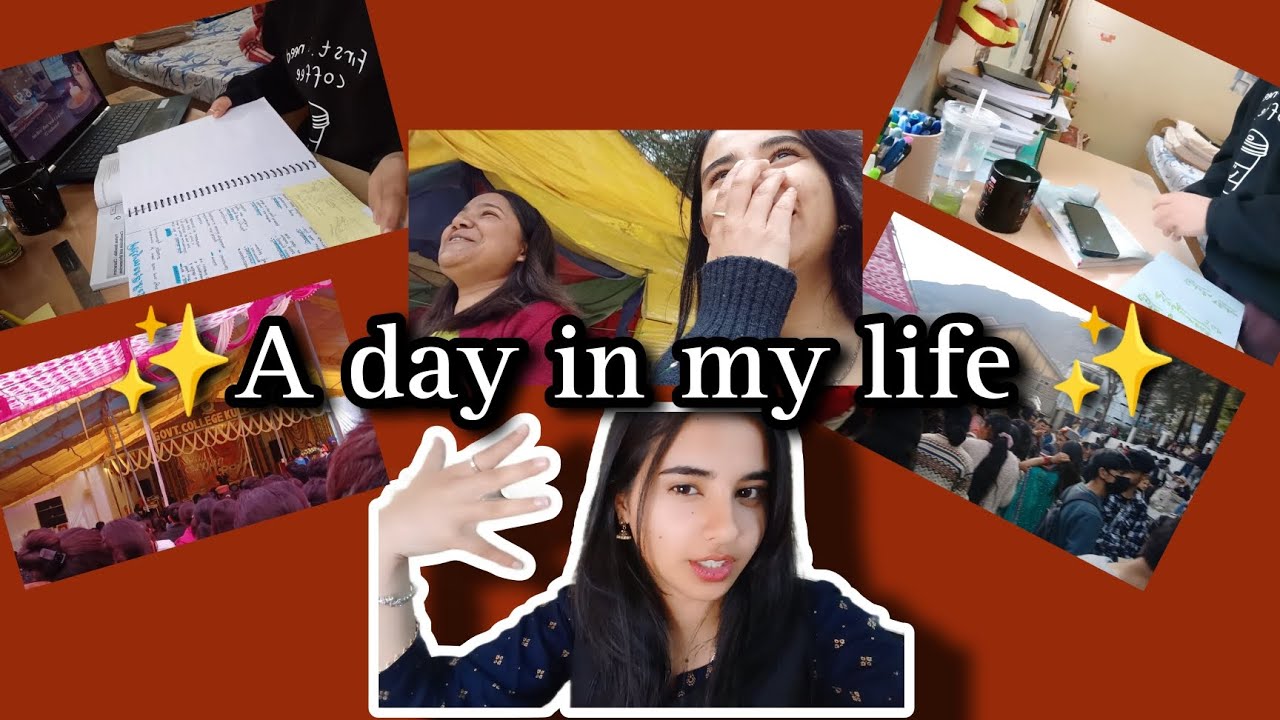 A day in my life ✨|| kullu college || SRIJAN ||