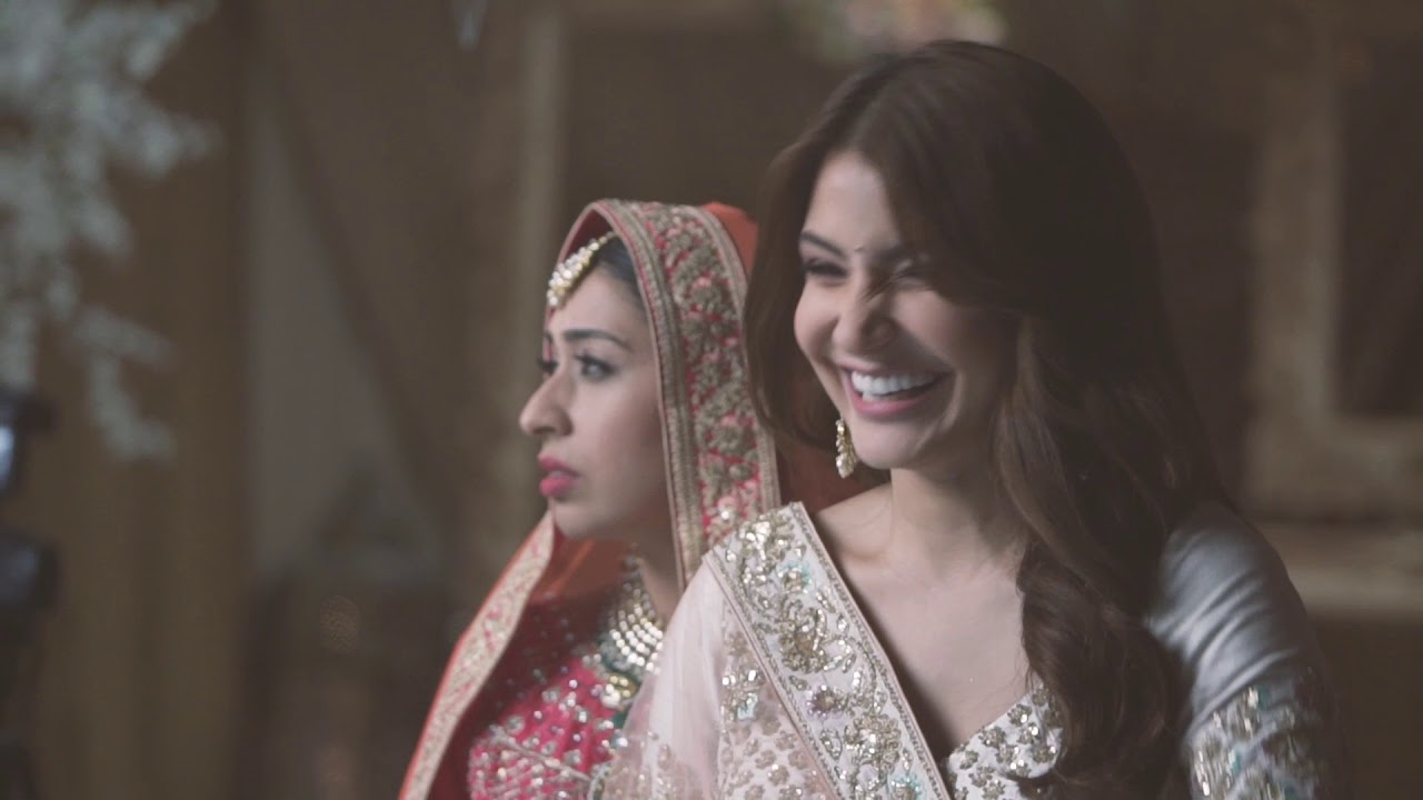 Manyavaar BTS with Virat kohli and Anushka Sharma