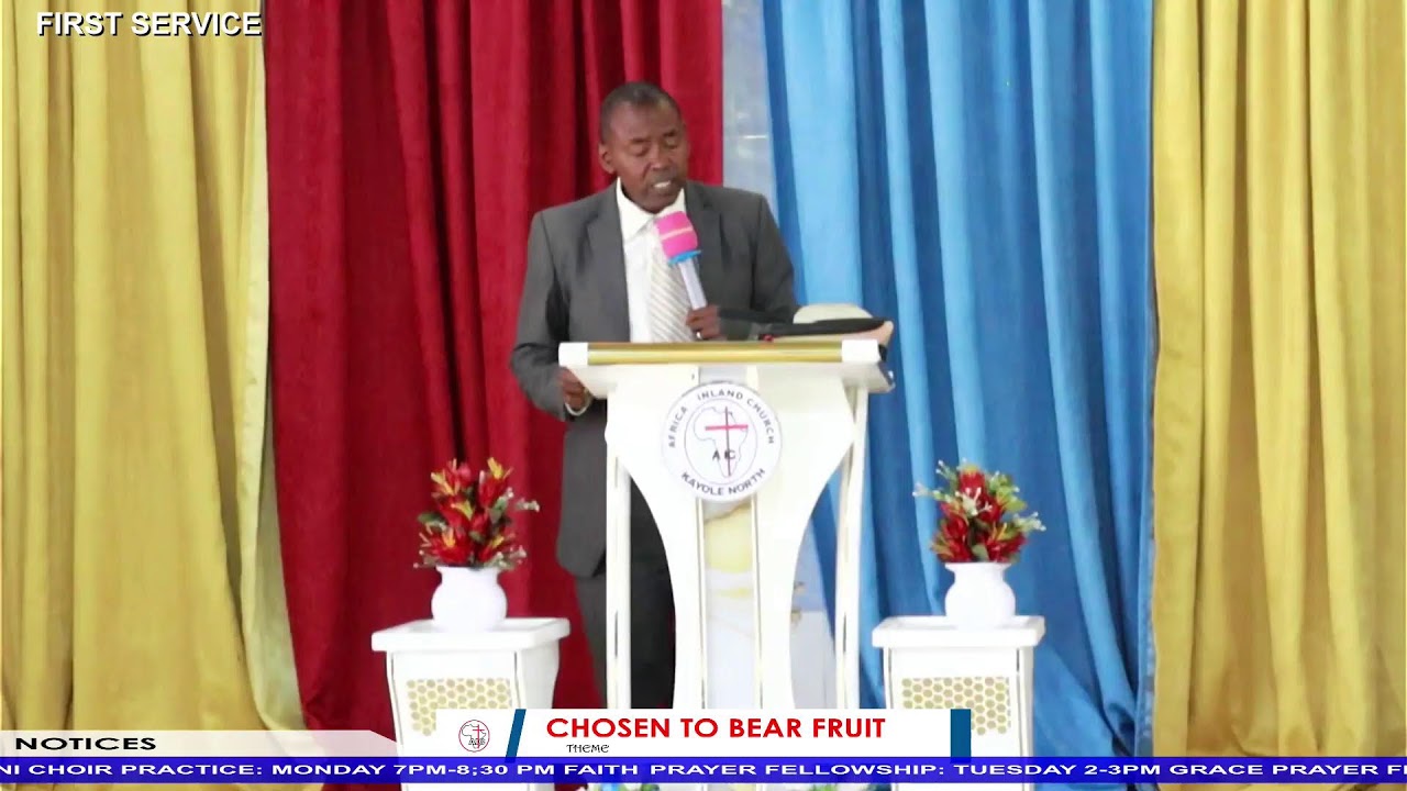 SERMON - FIRST WORSHIP SERVICE  8TH MARCH 2026.