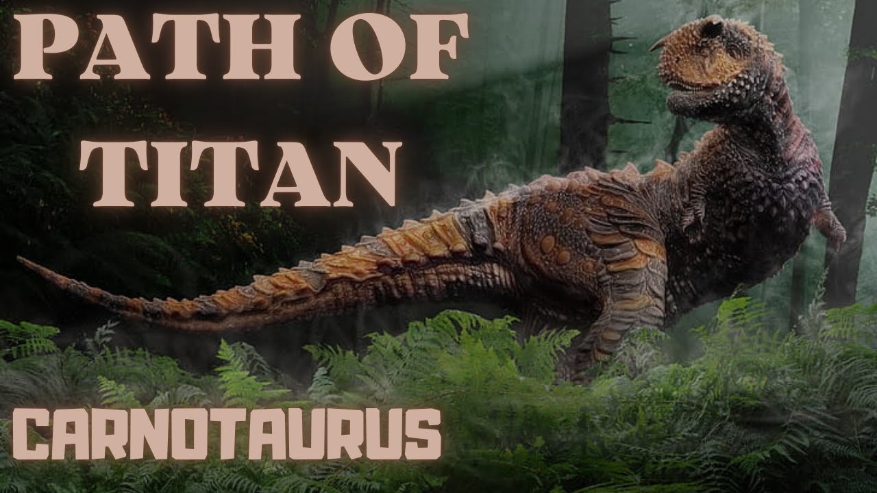 ON DECOUVRE LE CARNOTAURUS : JE FOU LE BORDEL SUR LE SERVEUR😂+1 VS 5 [PATH OF TITANS] [FR]