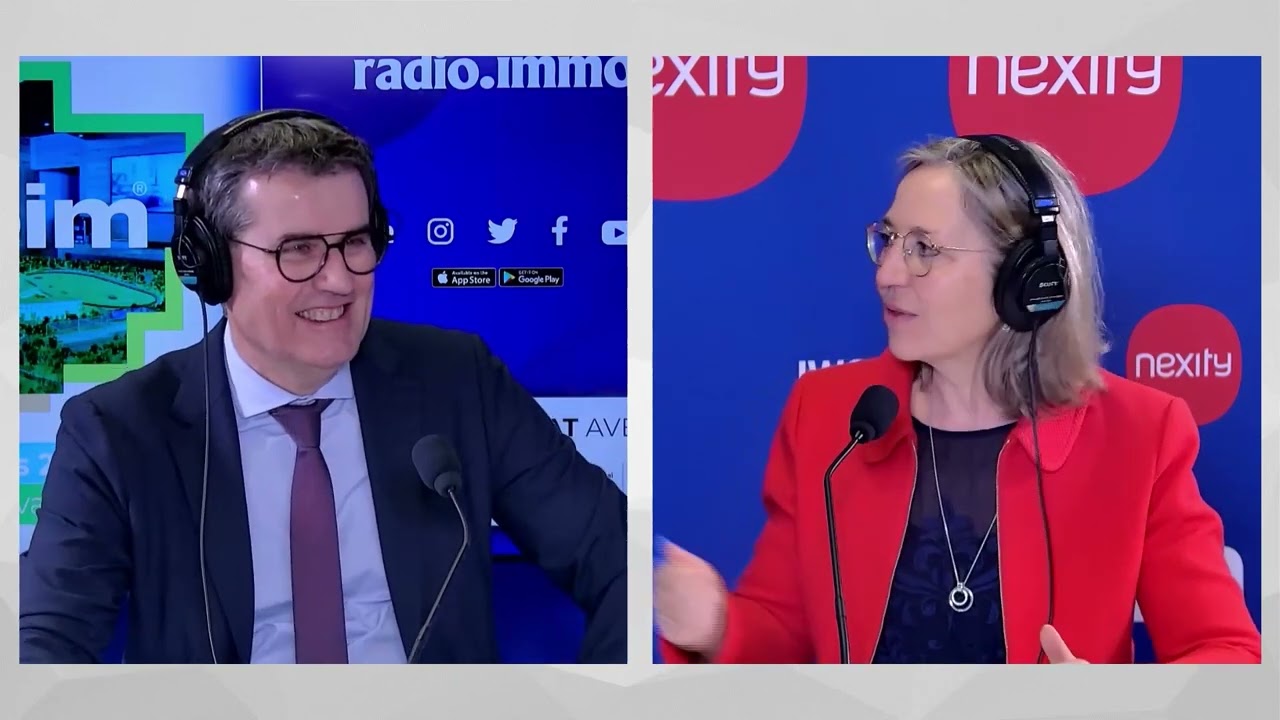 MIPIM 2023 - Table ronde radio.immo avec Laurent Mourey et Christine Grèzes