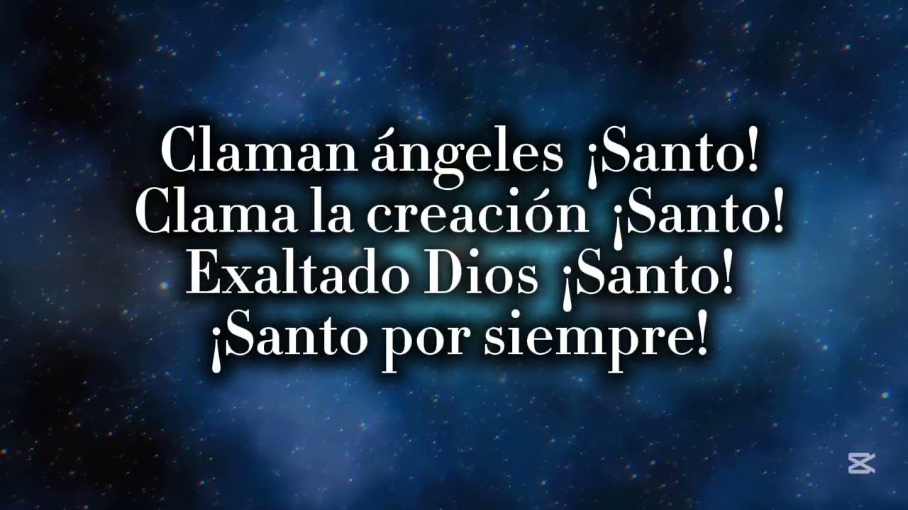 Santo por siempre tono mujer - Pista con letra