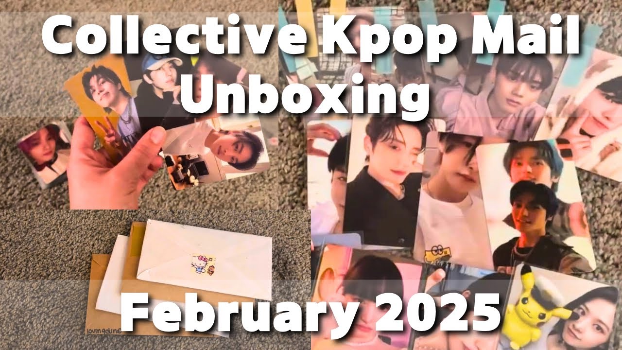 Collective Kpop Mail Unboxing // February 2025 💞
