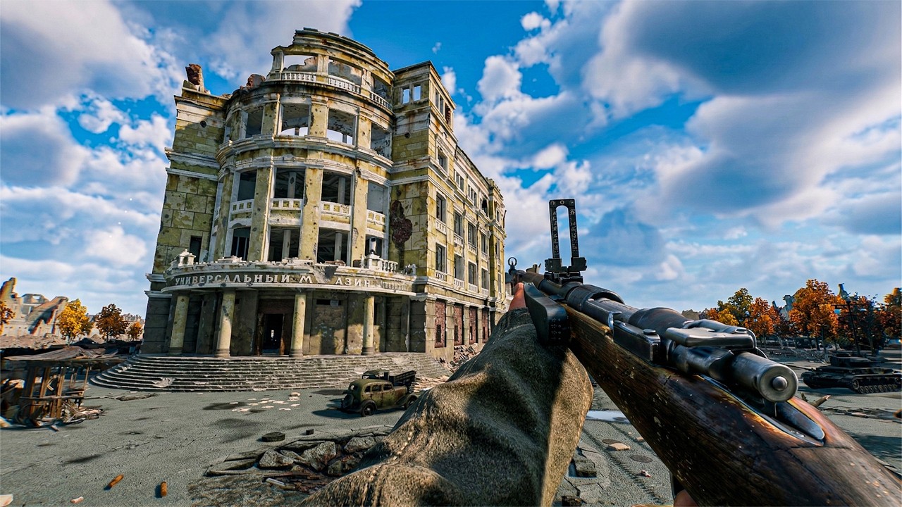 Enlisted Stalingrad Battle Gameplay | Univermag South | No Commentary