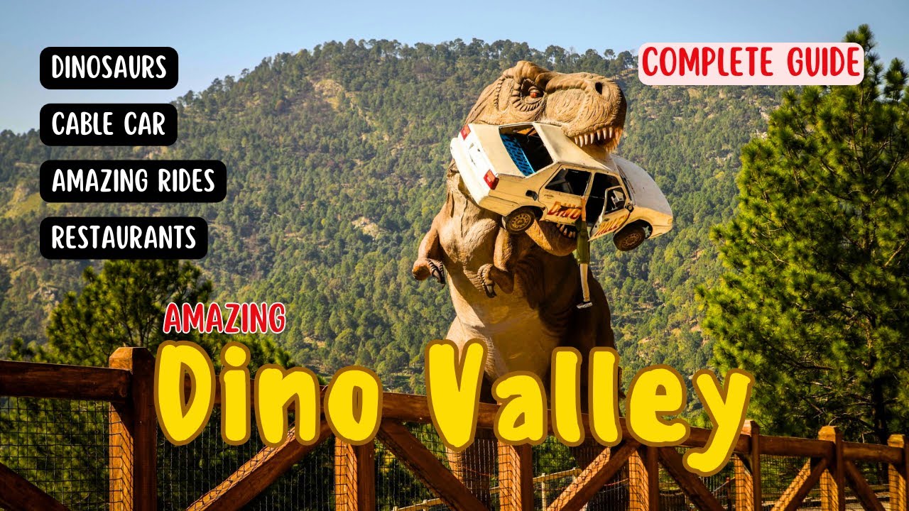 Dinosaurs in Pakistan | Dino Valley Islamabad | Jurassic World | New Monal Restaurant
