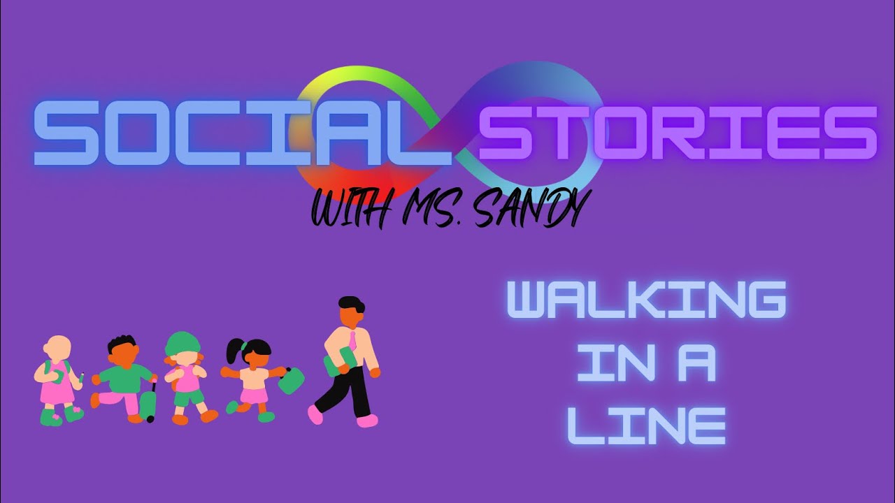 Walking in a Line Social Story
