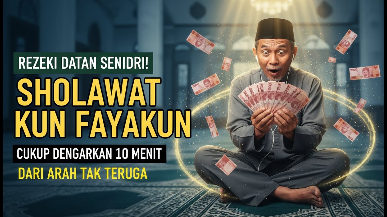 Sholawat Nabi Rezeki Mengalir: Jibril, Nariyah, Busyro, Asyghil & Tibbil Qulub