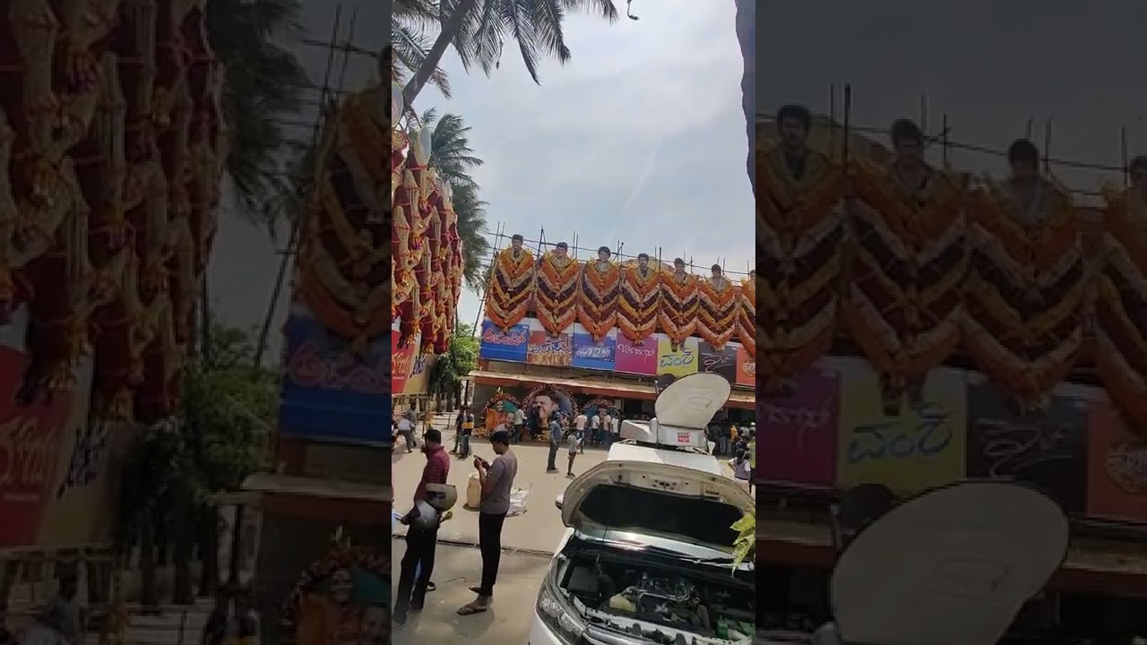 James - Appu cutouts || Dr.PuneethRajkumar || veeresh theatre