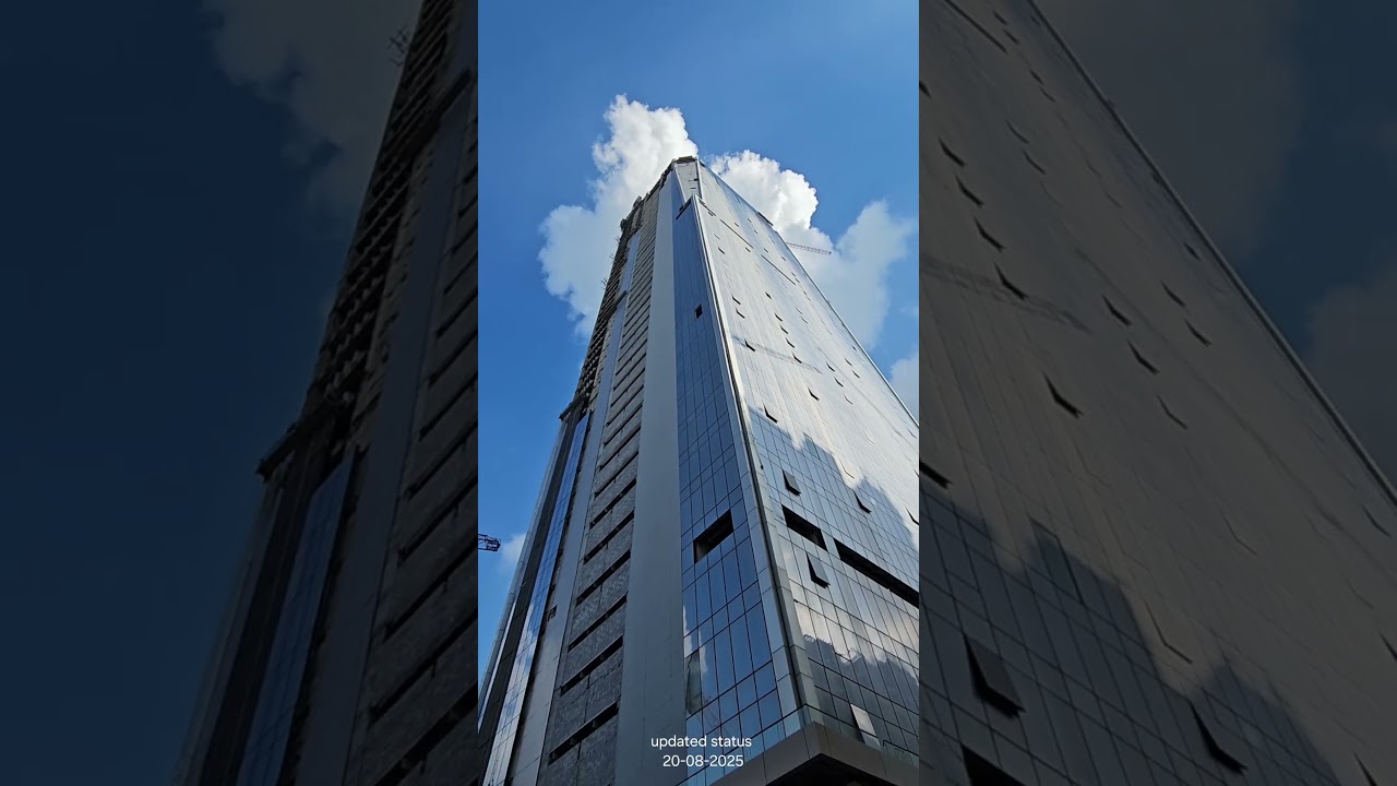 Bhutani Cyberthum Construction Update #branding #realestate #bhutani #cyberthum #development