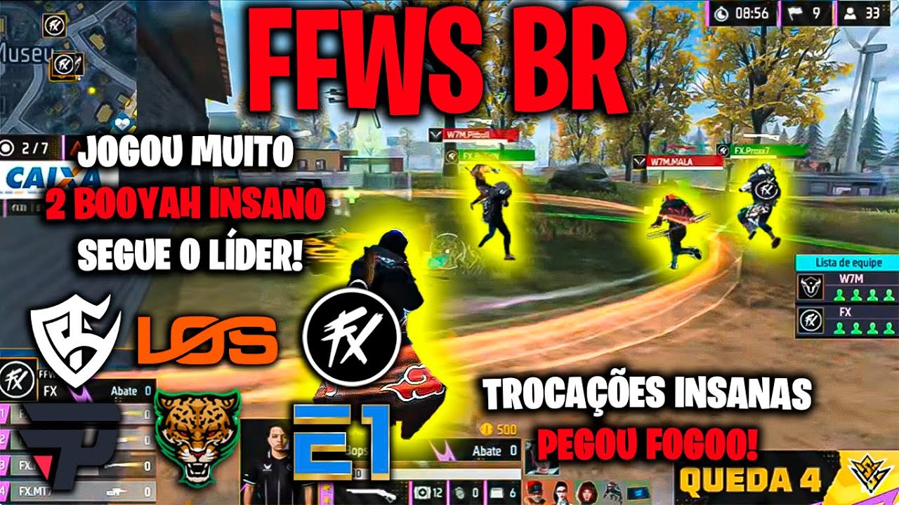 SEGUE O LÍDER! SOLID FLUXO LOS PAIN RUSH E1! PEGOU FOGO NA FFWS BR TA INSANOOO!