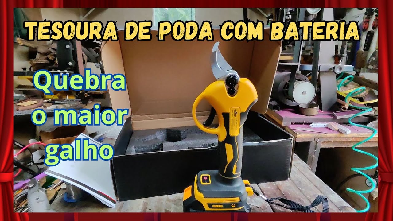 Tesoura de poda com bateria - EP364