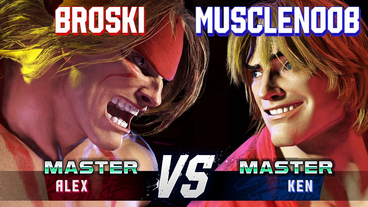 SF6 ▰ BROSKI (Alex) vs MUSCLENOOB (Ken) ▰ High Level Gameplay