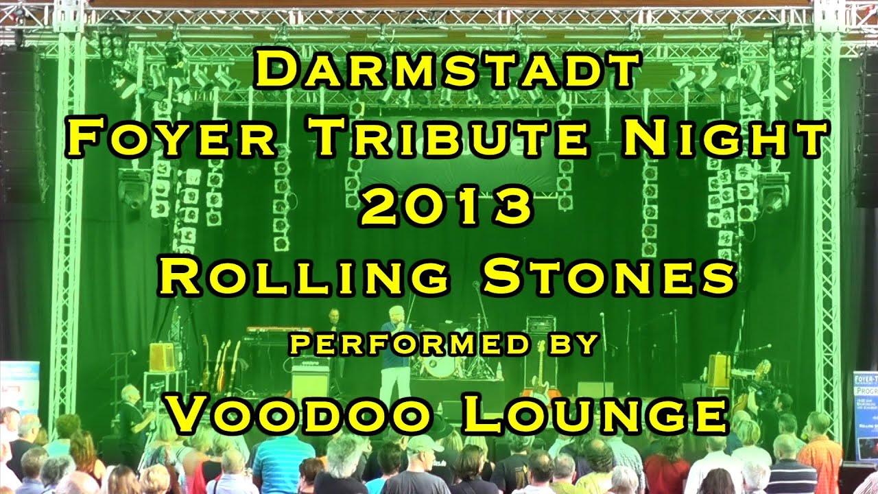 Voodoo Lounge at Foyer Tribute Night 2013 in Darmstadt