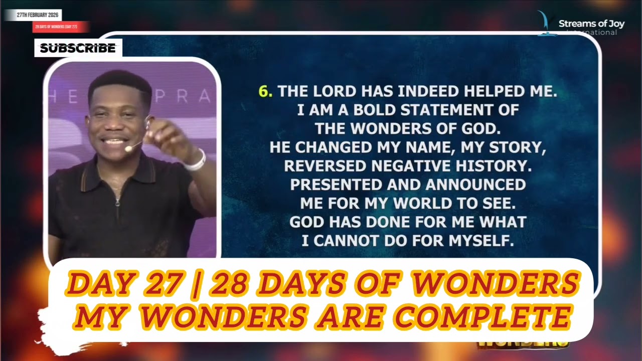 Day 27 | 28 Days of Wonders – My Wonders Are Complete