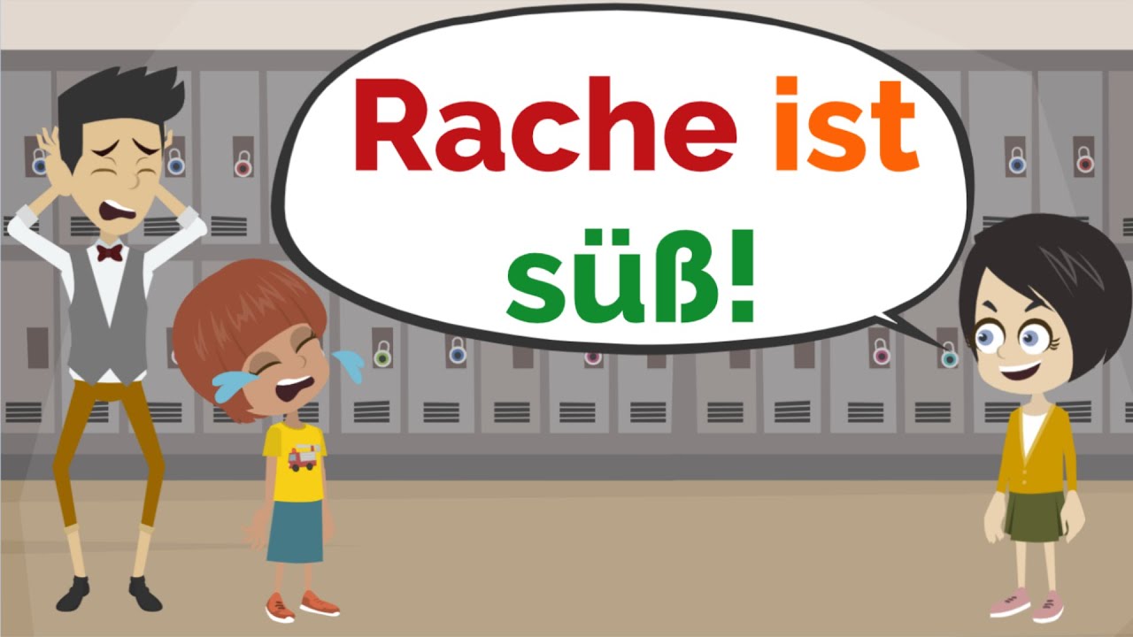 Deutsch lernen | Lisas Rache | Wortschatz und wichtige Verben