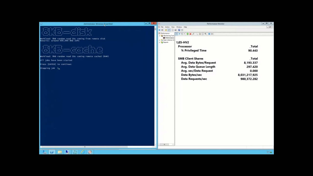 Windows Server 2012 R2 &mdash; демонстрация производительности SMB Direct от TechEd 2013