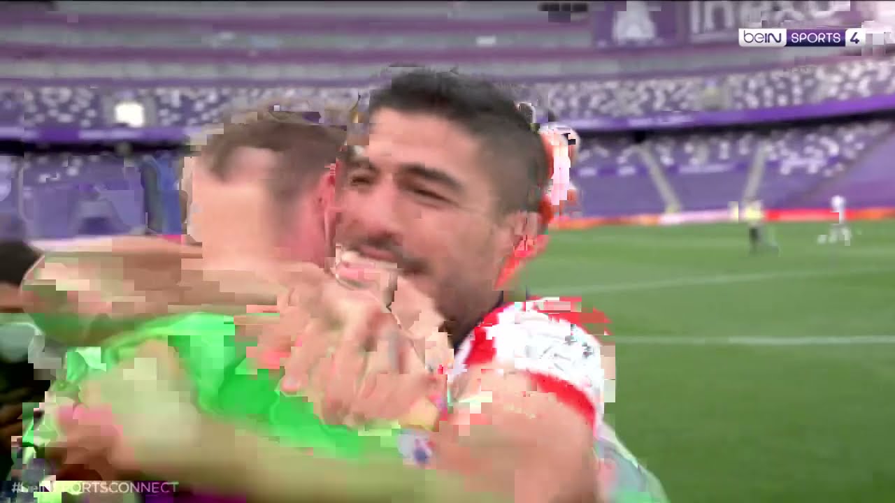 Atlético Madrid Post Game Celebration