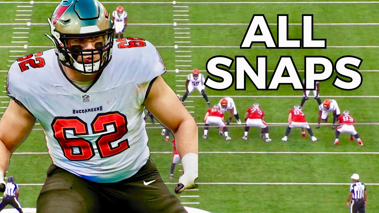 Bucs Center Graham Barton Preseason NFL Debut | Every Snap