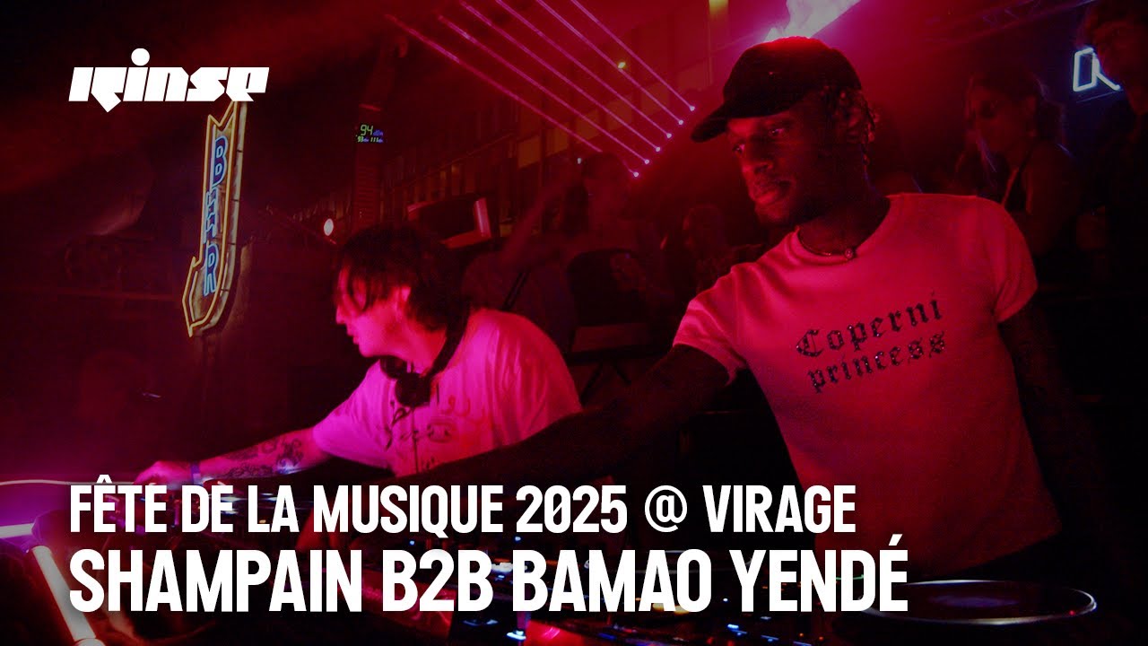 Shampain b2b Bamao Yendé (DJ set) | Rinse France