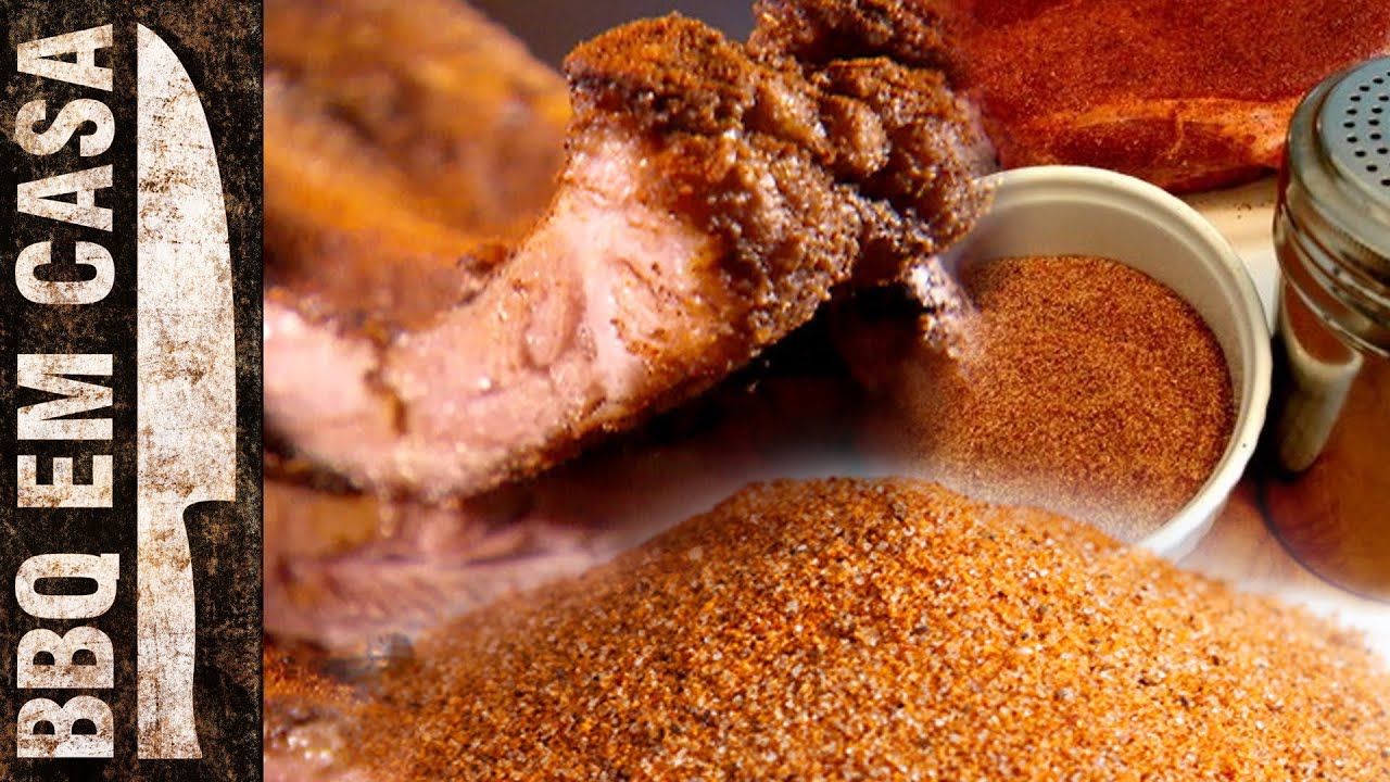 RECEITA DE TEMPERO PARA CHURRASCO - DRY RUB (TEMPERO ESPECIAL)