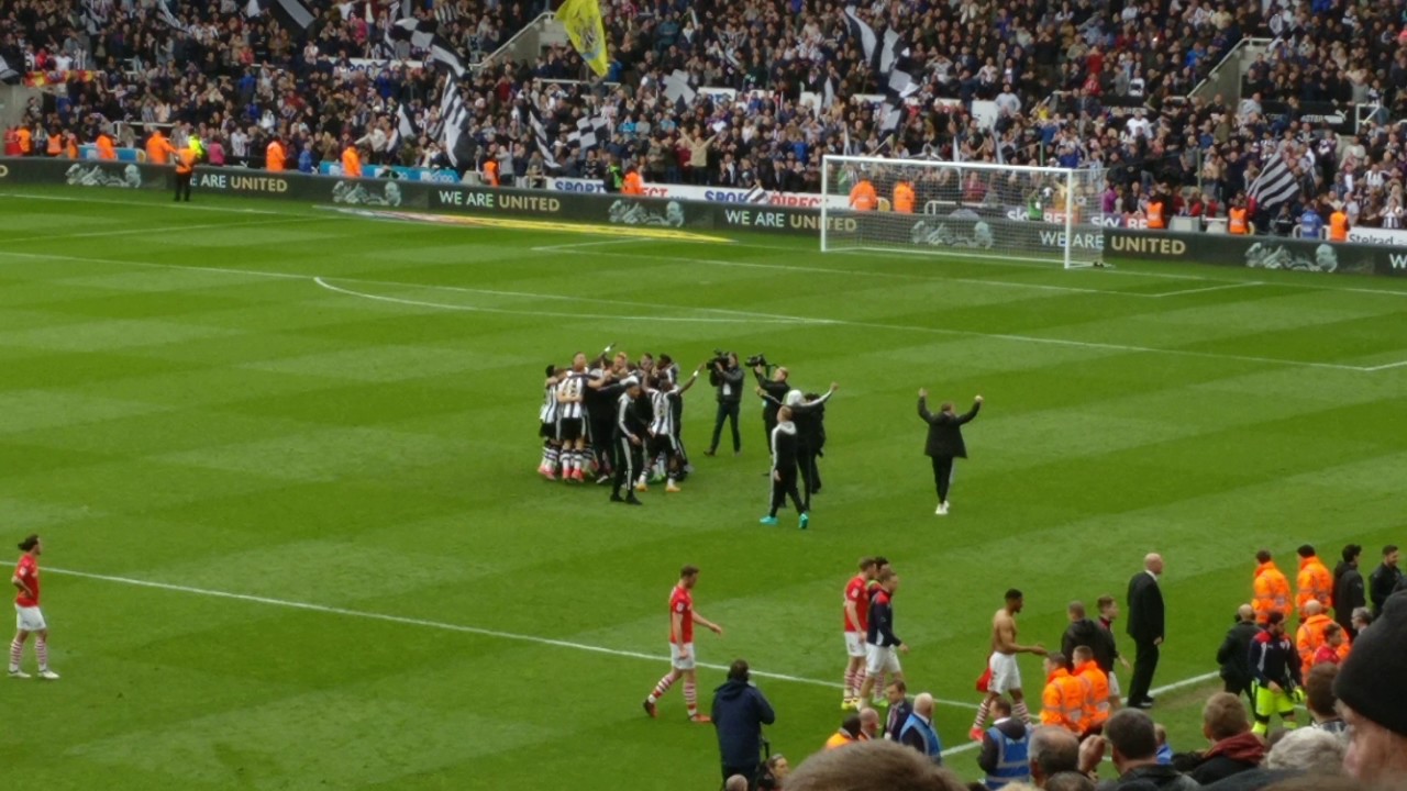 Newcastle United winning the championship