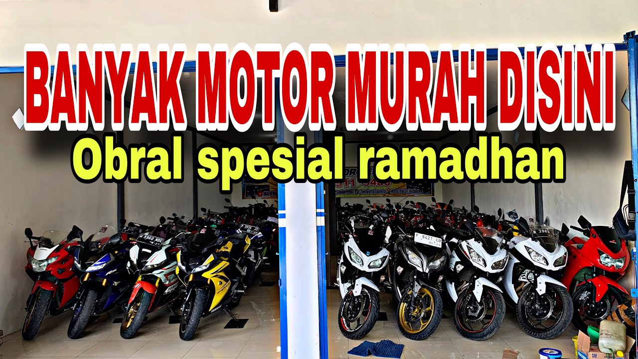 ❌❌TERJUAL SEMUA❌❌BANYAK MOTOR MURAH DISINI SPESIAL RAMADHAN UPDATE HARGA MOTOR‼️BURUAN DI BELI