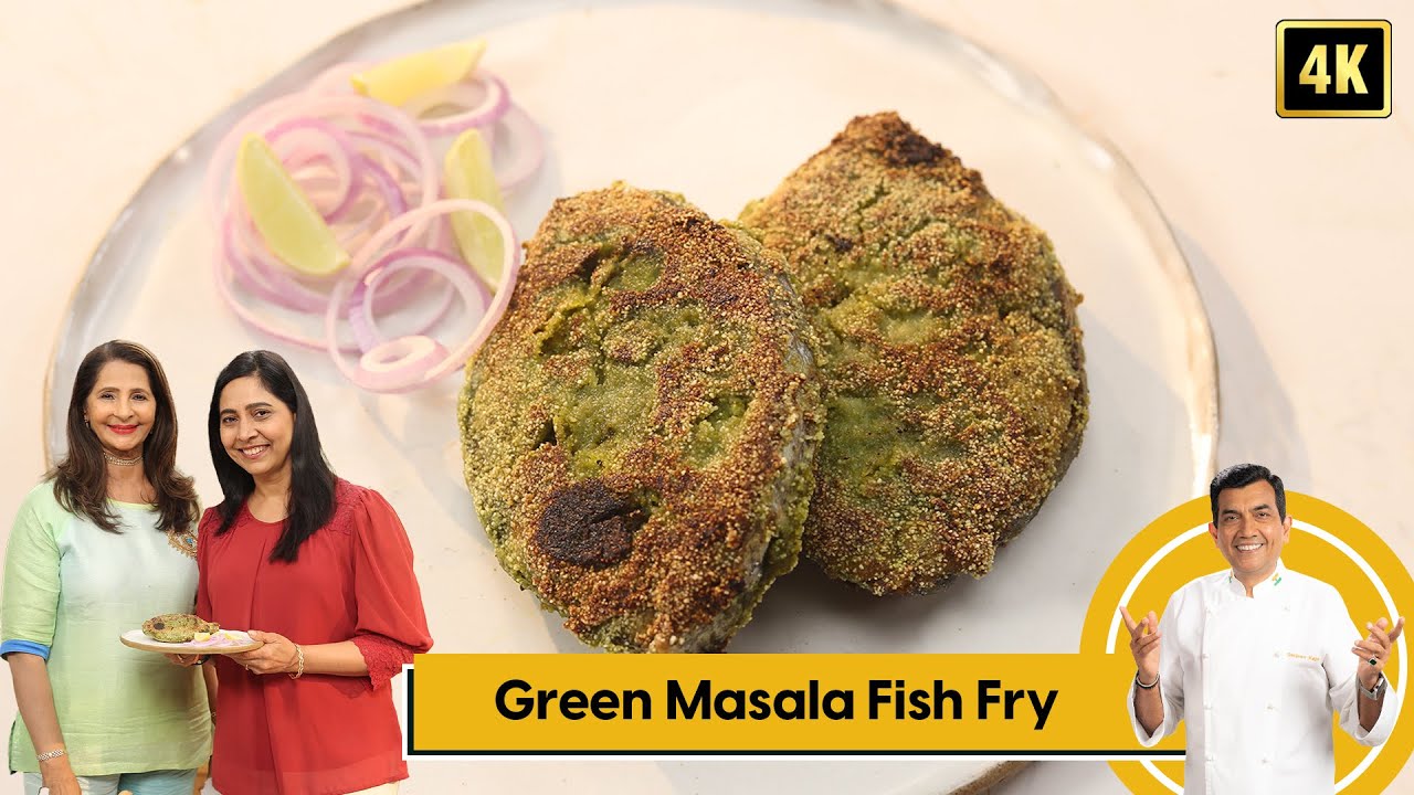 Green Masala Fish Fry | ग्रीन मसाला फिश फ़्राय | Family Food Tales | Sanjeev Kapoor Khazana