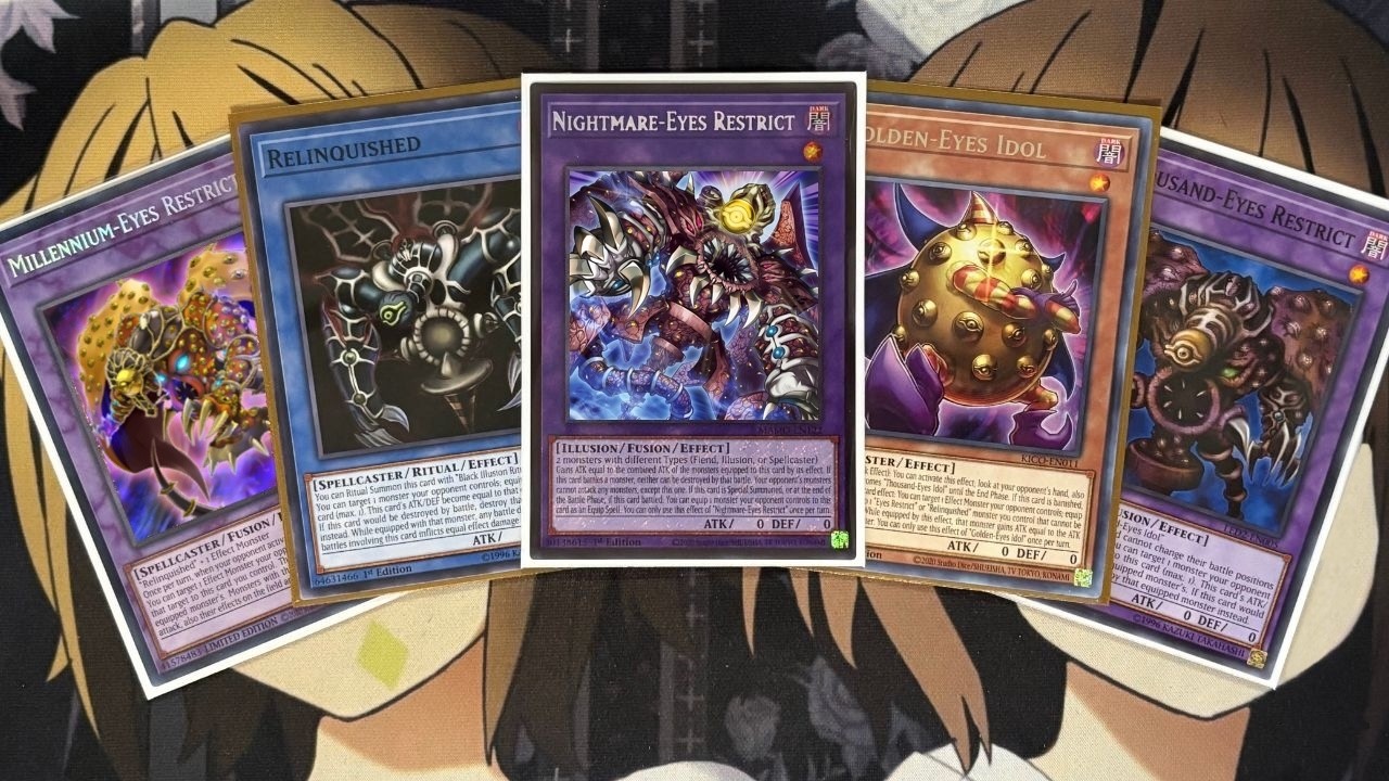 Обзор колоды Eyes Restrict в Yu-Gi-Oh! после выхода Magnificent Monsters