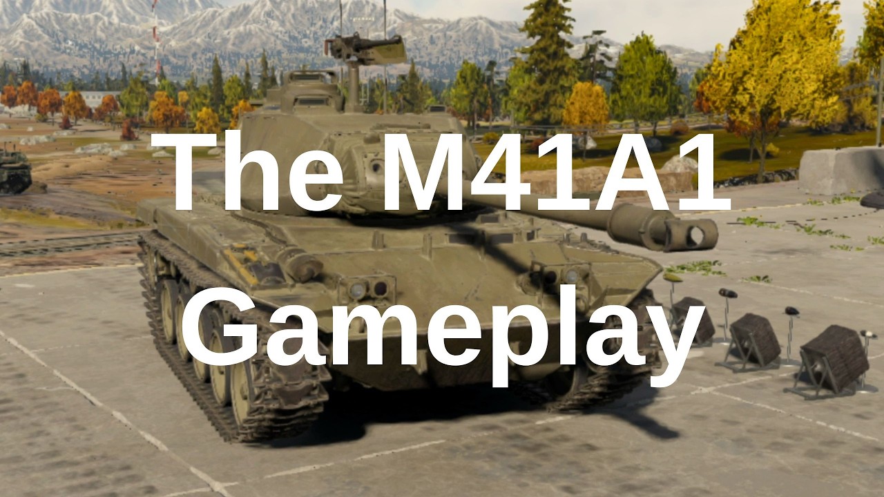 War Thunder M41A1: The Perfect Light Tank? | Scout, Flank, Survive