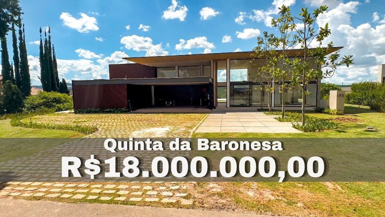 💎MANSAO DE LUXO / QUINTA DA BARONEZA-BRAGANÇA PAULISTA