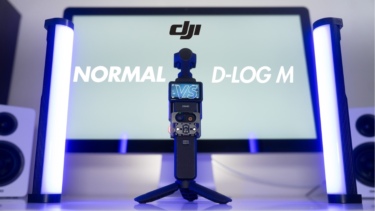 DJI Osmo Pocket 3: обычный или Dlog M?