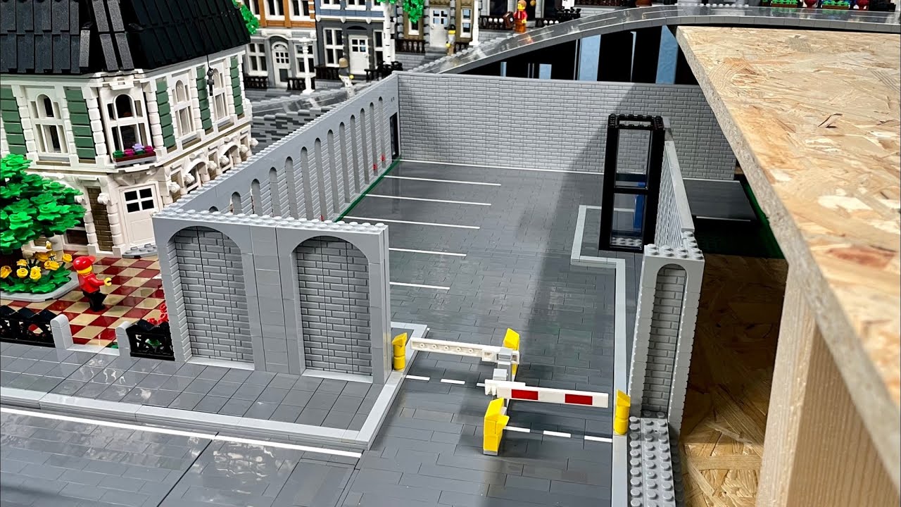 Tiefgarage [2] - Bau einer Lego Stadt Teil 233.