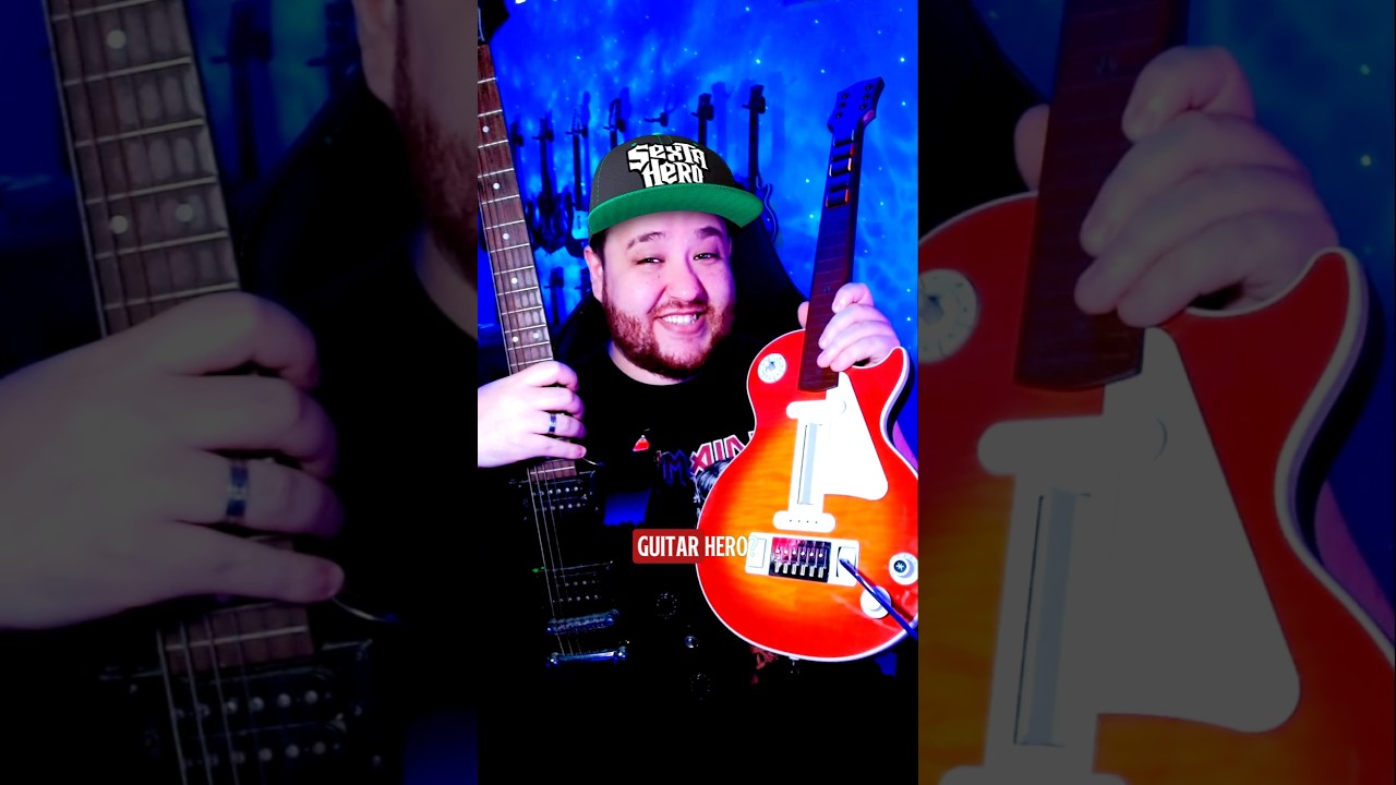 Dá pra aprender a tocar guitarra jogando Guitar Hero? 🎸😱