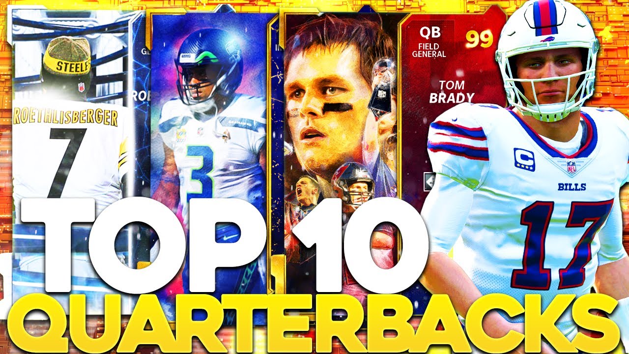 TOP 10 QUARTERBACKS INSIDE MADDEN 22 ULTIMATE TEAM!
