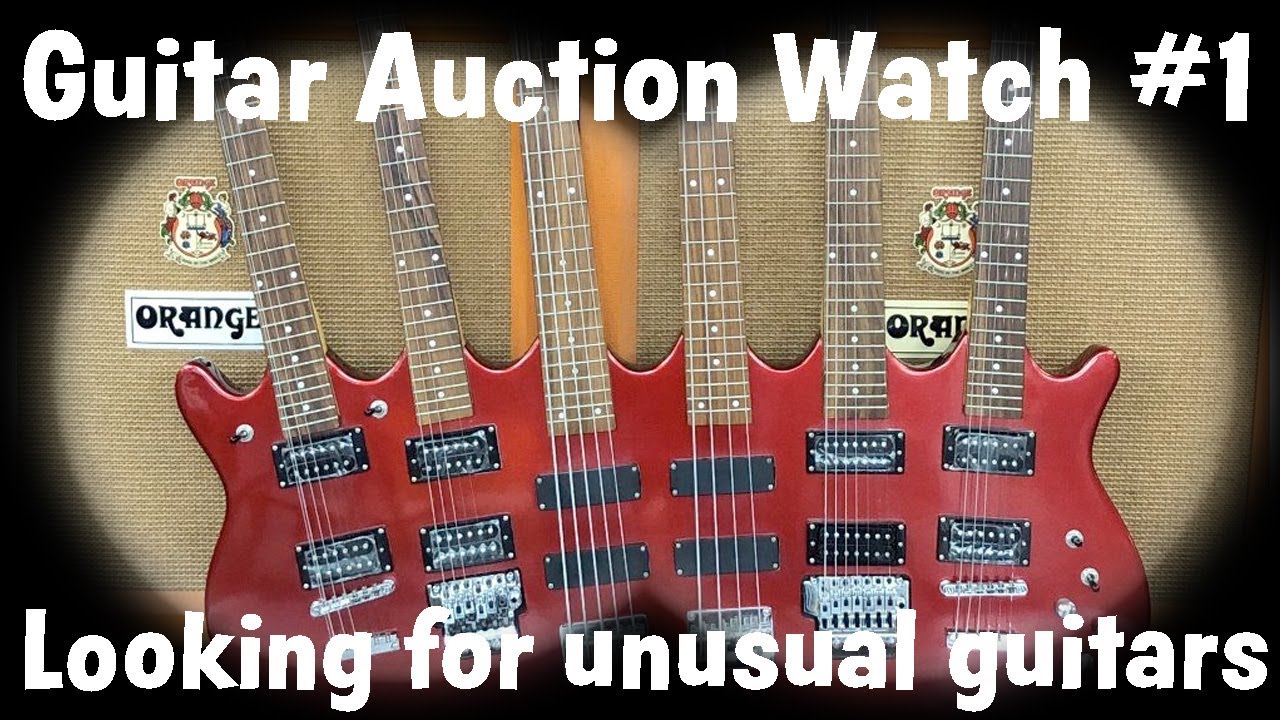 GUITAR AUCTION WATCH #1 The Guitar Auction Day One – A quick look for any unusual guitars.